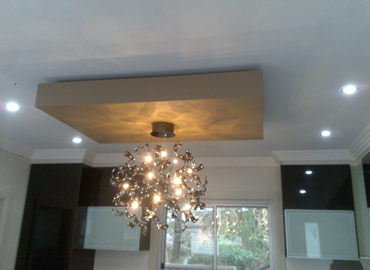 Installation of lights